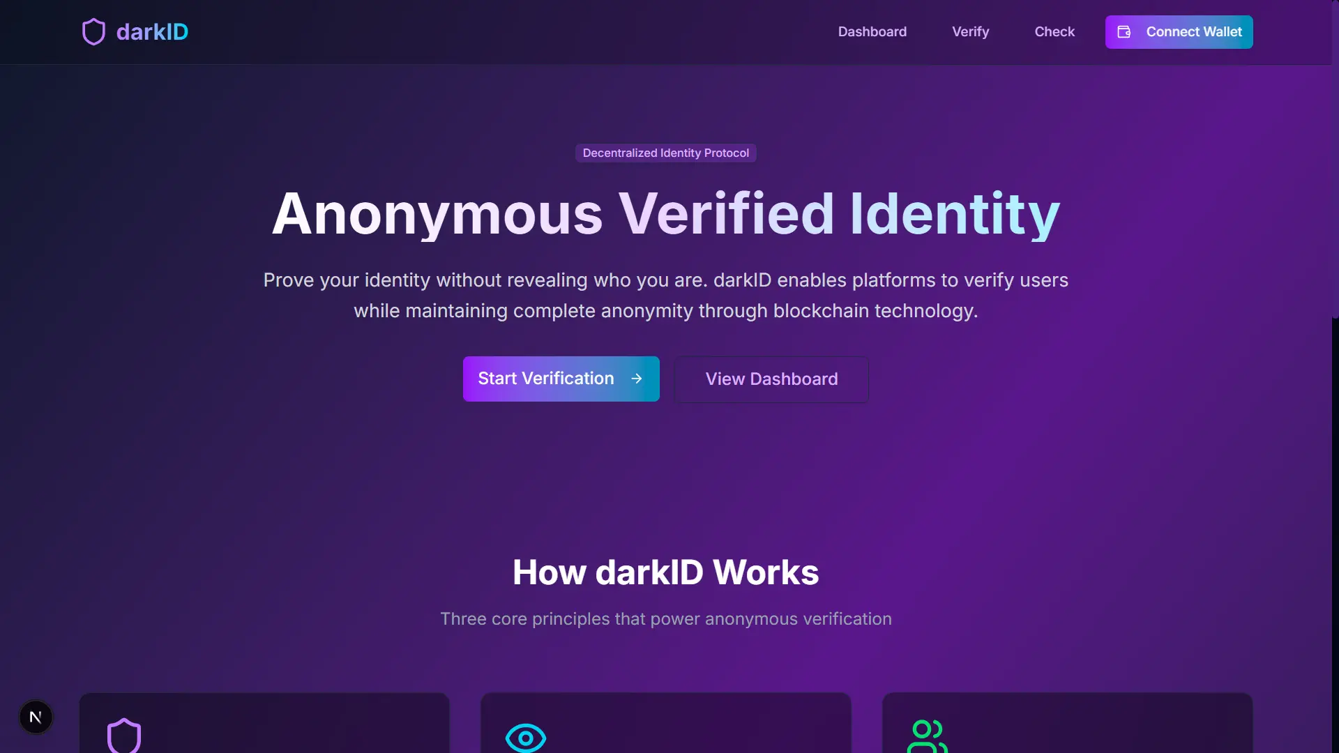 GhostPass dashboard