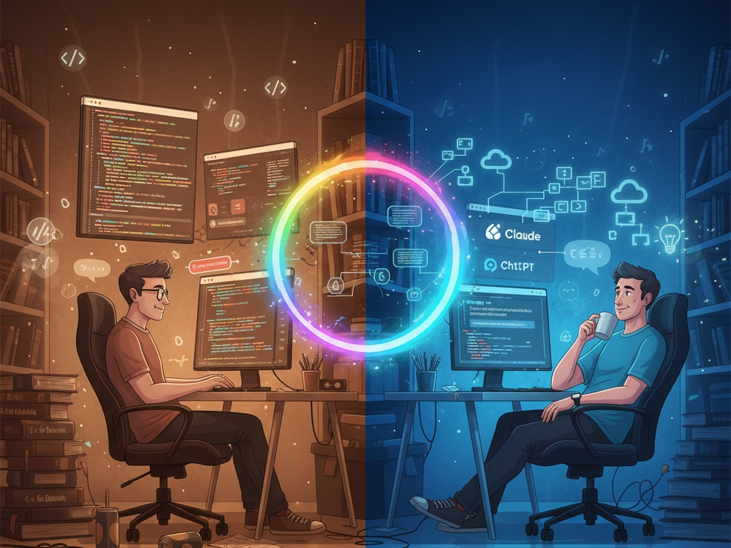 From "Learn to Code" to "Learn to Prompt": The Developer Identity Crisis