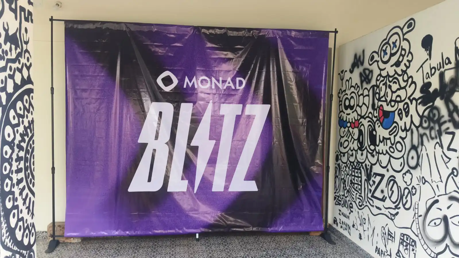 Monad Hackathon Experience Entrance